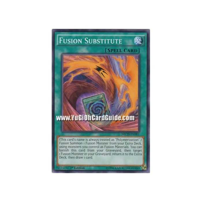 Fusion Substitute (Common) – The New Challengers | Carta YUGIOH en México