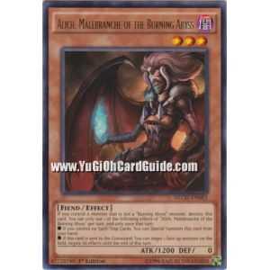 Alich, Malebranche  of the Burning Abyss (Rare) – The New Challengers | Carta YUGIOH en México