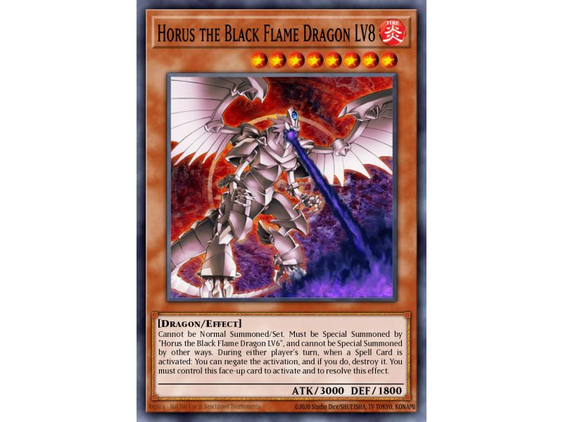 Horus the Black Flame Dragon LV8 (Ultra Rare)
