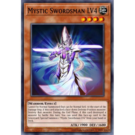 Mystic Swordsman LV4 (Ultra Rare)