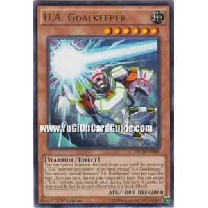 U.A. Goalkeeper (Rare) – The New Challengers | Carta YUGIOH en México