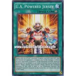 U.A. Powered Jersey (Common) – The New Challengers | Carta YUGIOH en México