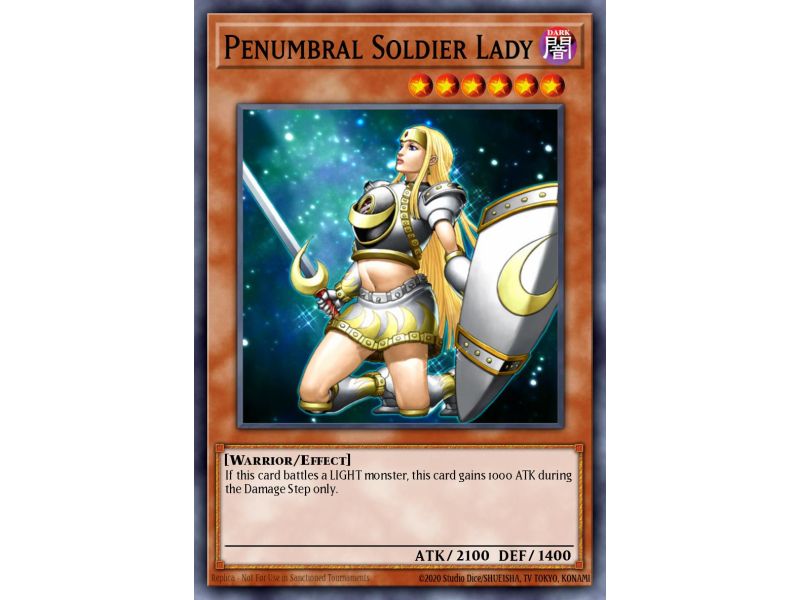 Penumbral Soldier Lady (Super Rare)