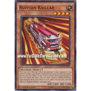 Ruffian Railcar (Common) – The New Challengers | Carta YUGIOH en México