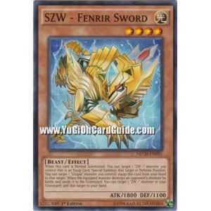 SZW - Fenrir Sword (Common) – The New Challengers | Carta YUGIOH en México