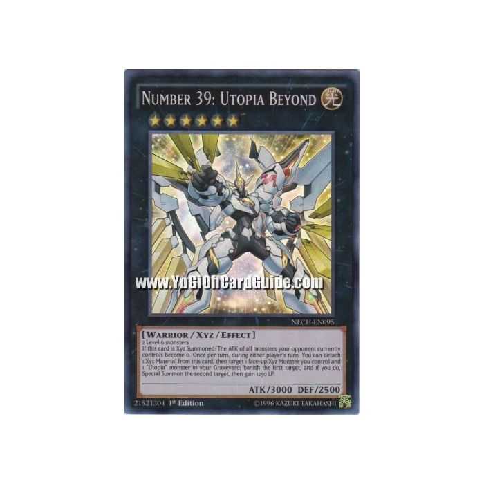 Number 39: Utopia Beyond (Super Rare) – The New Challengers | Carta YUGIOH en México
