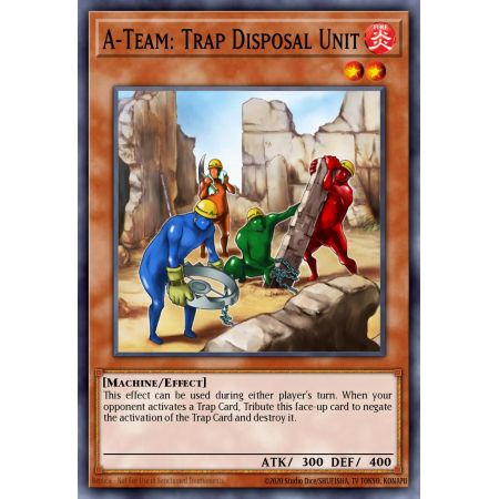 A-Team: Trap Disposal Unit (Rare)