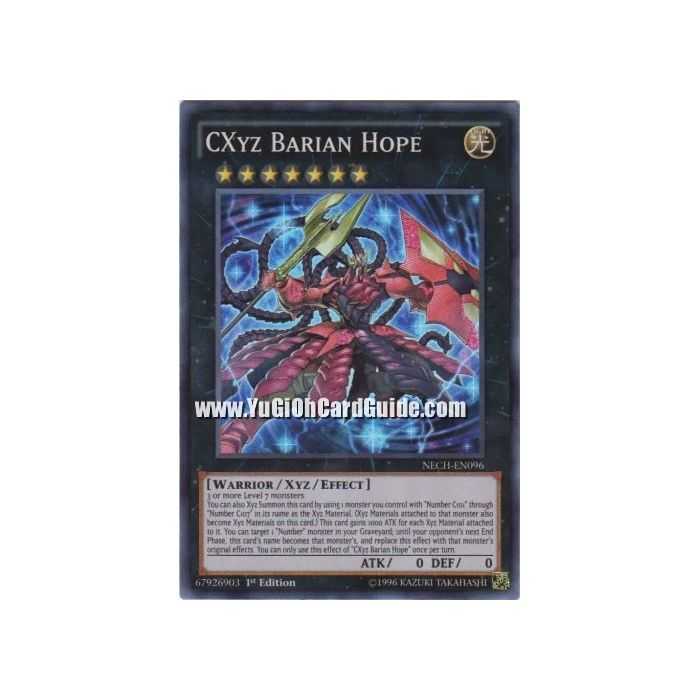 CXyz Barian Hope (Super Rare) – The New Challengers | Carta YUGIOH en México