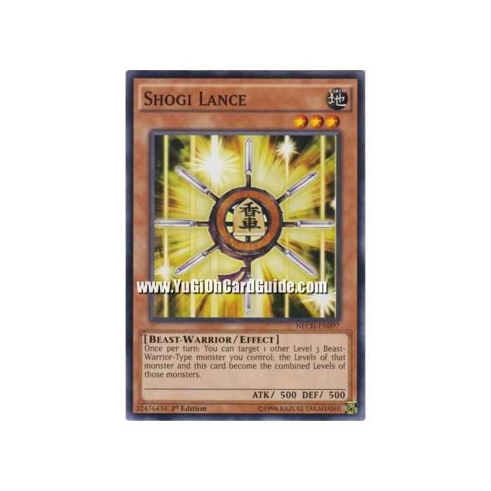 Shogi Lance (Common) – The New Challengers | Carta YUGIOH en México