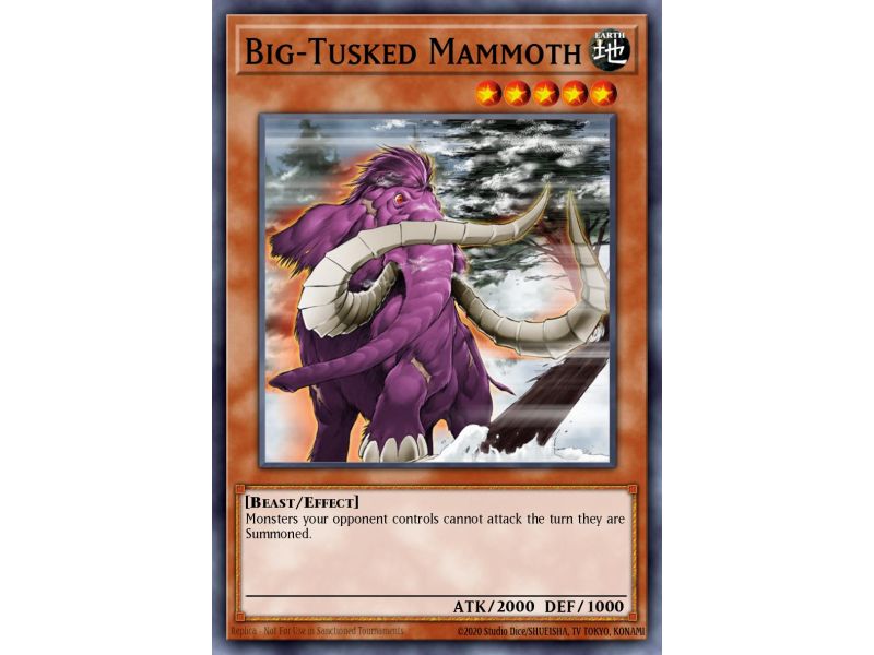 Big-Tusked Mammoth (Rare)