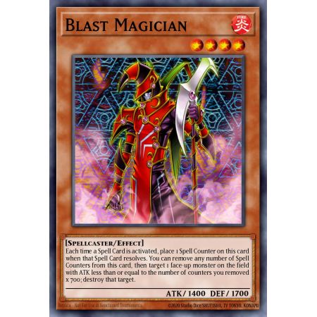 Blast Magician (Super Rare)