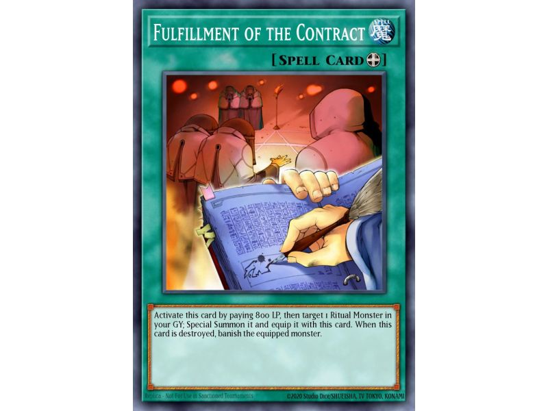 Fulfillment of the Contract (Common)