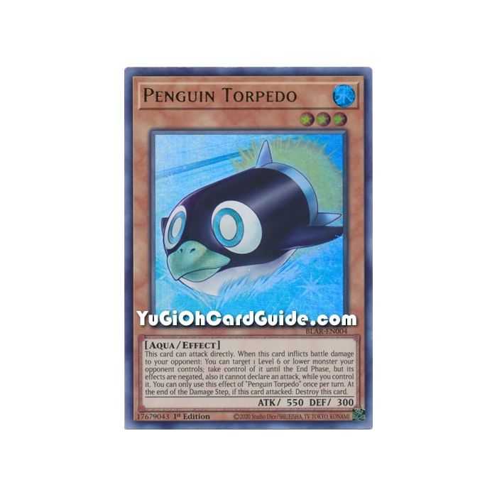 Penguin Torpedo (Ultra Rare) – Battles of Legend Armageddon | Carta YUGIOH en México