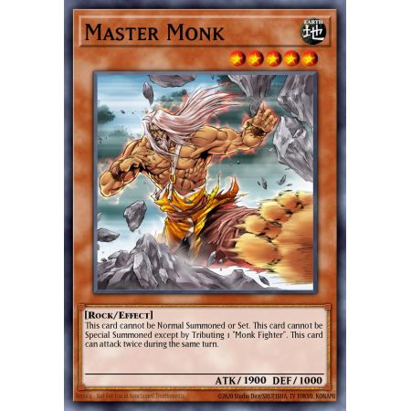 Master Monk (Super Rare)