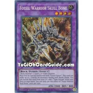 Fossil Warrior Skull Bone (Secret Rare) – Battles of Legend Armageddon | Carta YUGIOH en México