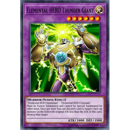 Elemental HERO Thunder Giant (Ultra Rare)