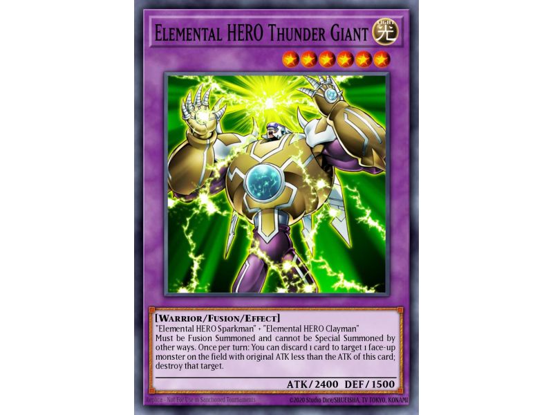 Elemental HERO Thunder Giant (Ultra Rare)