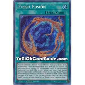 Fossil Fusion (Secret Rare) – Battles of Legend Armageddon | Carta YUGIOH en México