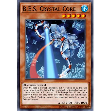 B.E.S. Crystal Core (Super Rare)
