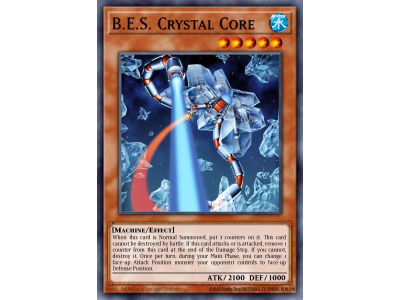 B.E.S. Crystal Core (Super Rare)