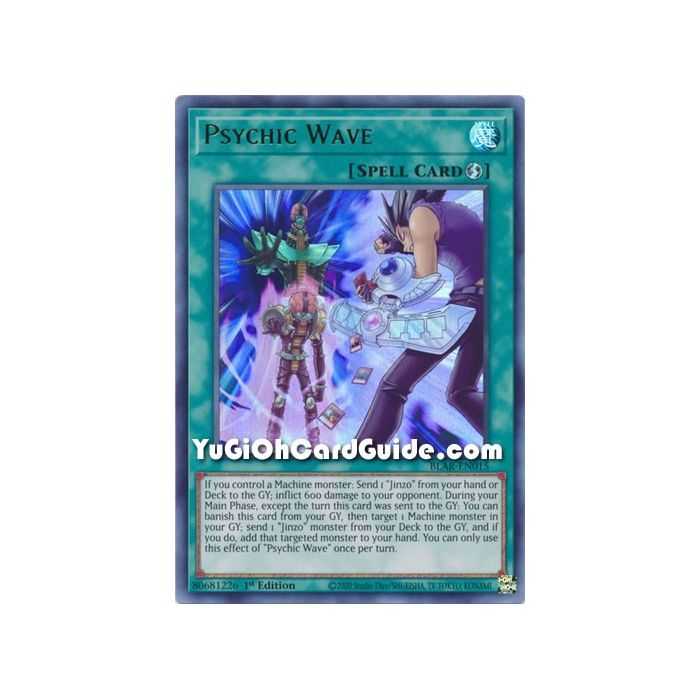 Psychic Wave (Ultra Rare) – Battles of Legend Armageddon | Carta YUGIOH en México