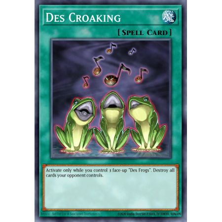 Des Croaking (Common)