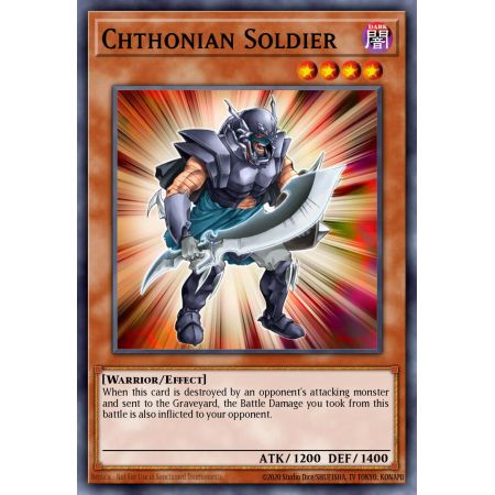 Chthonian Soldier (Common)