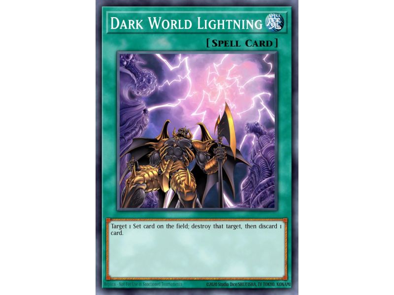 Dark World Lightning (Rare)
