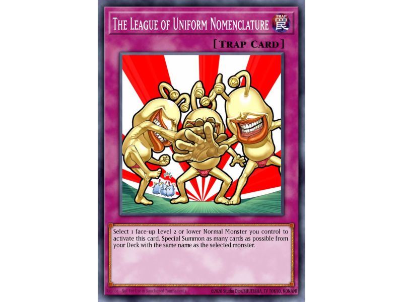 The League of Uniform Nomenclature (Common)