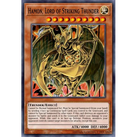 Hamon, Lord of Striking Thunder (Ultra Rare)