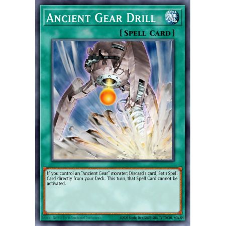 Ancient Gear Drill (Rare)