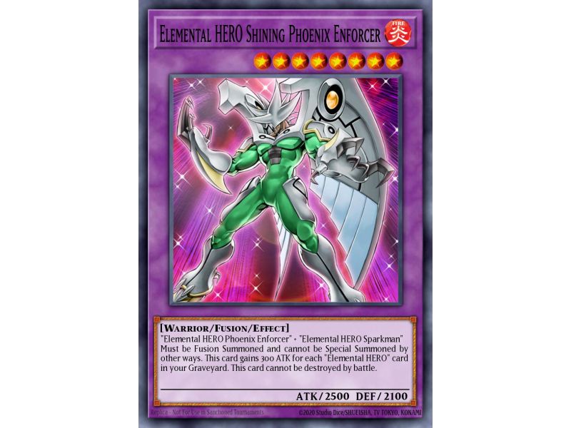 Elemental HERO Shining Phoenix Enforcer (Ultra Rare)