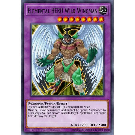Elemental HERO Wild Wingman (Rare)