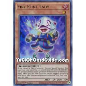 Fire Flint Lady (Ultra Rare) – Battles of Legend Armageddon | Carta YUGIOH en México