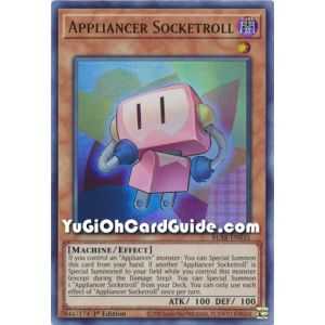 Appliancer Socketroll (Ultra Rare) – Battles of Legend Armageddon | Carta YUGIOH en México