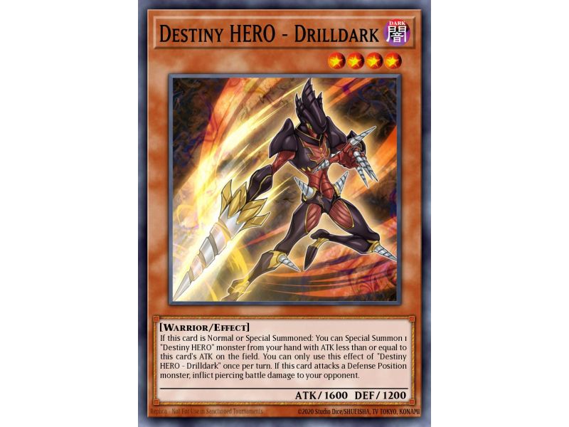 Destiny HERO - Drilldark (Super Rare)