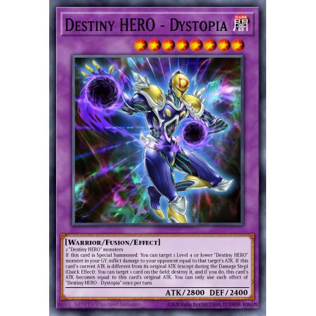 Destiny HERO - Dystopia (Secret Rare)