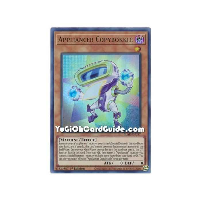 Appliancer Copybokkle (Ultra Rare) – Battles of Legend Armageddon | Carta YUGIOH en México