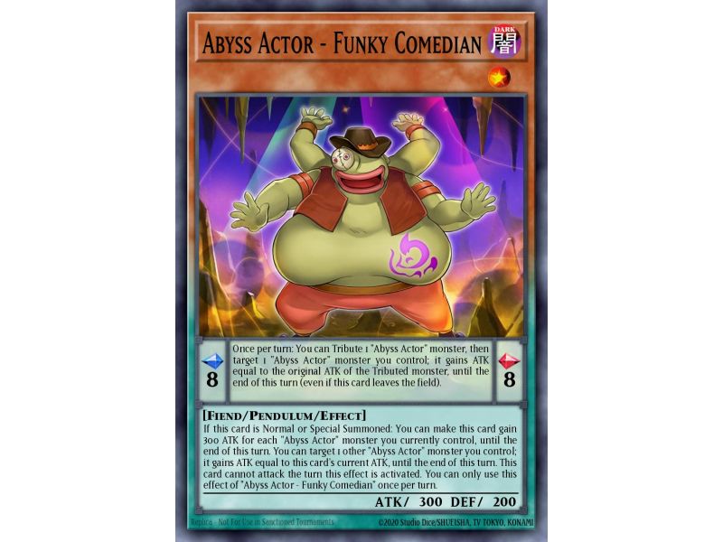 Abyss Actor - Funky Comedian (Super Rare)