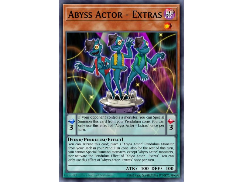 Abyss Actor - Extras (Super Rare)