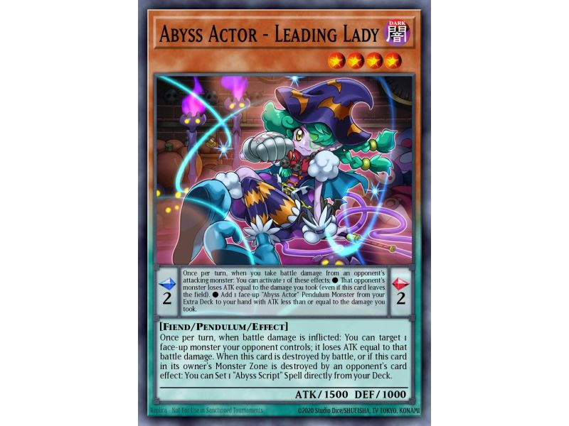 Abyss Actor - Leading Lady (Secret Rare)