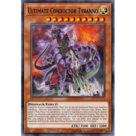 Ultimate Conductor Tyranno (Ultra Rare)
