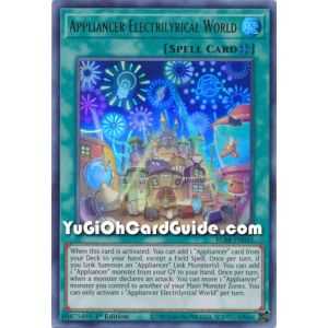 Appliancer Electrilyrical World (Ultra Rare) – Battles of Legend Armageddon | Carta YUGIOH en México