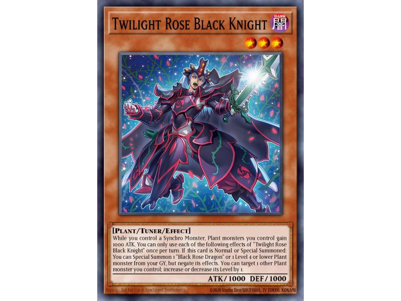 Twilight Rose Black Knight (Common)