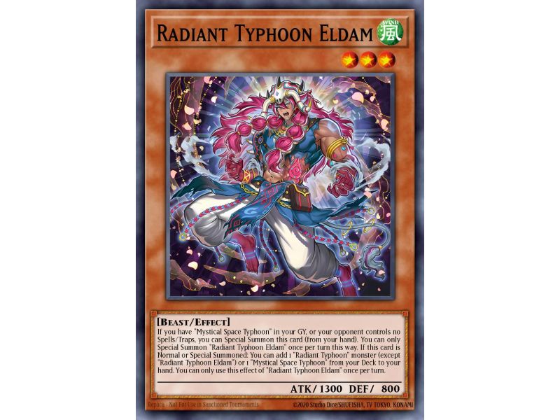 Radiant Typhoon Eldam (Super Rare)
