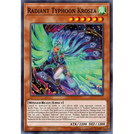 Radiant Typhoon Krosea (Secret Rare)