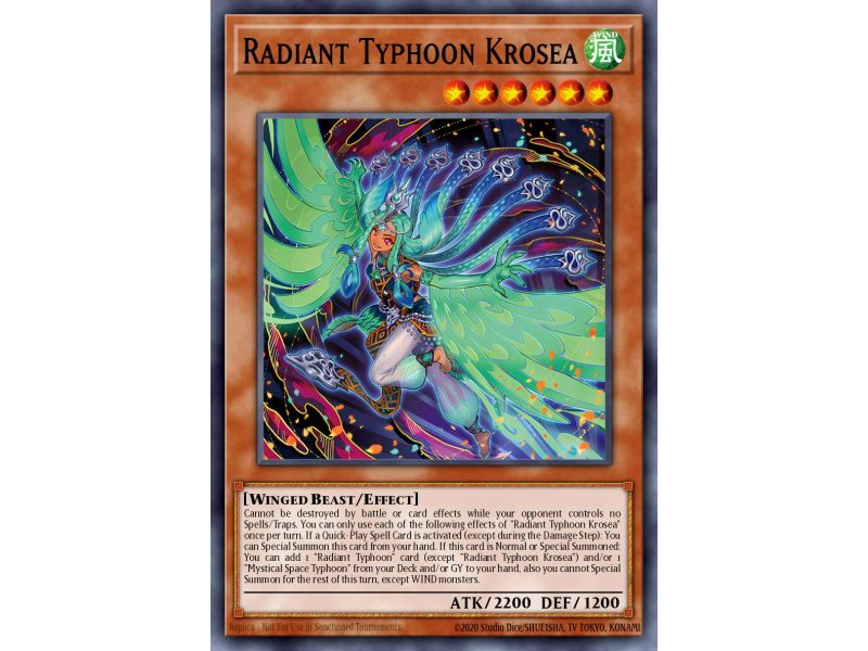 Radiant Typhoon Krosea (Secret Rare)