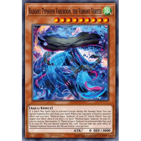 Radiant Typhoon Varuroon, the Vibrant Vortex (Super Rare)
