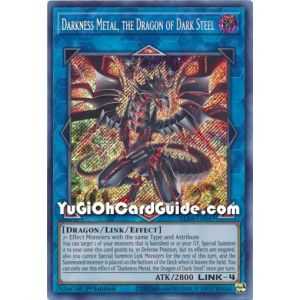 Darkness Metal, the Dragon of Dark Steel (Secret Rare) – Battles of Legend Armageddon | Carta YUGIOH en México