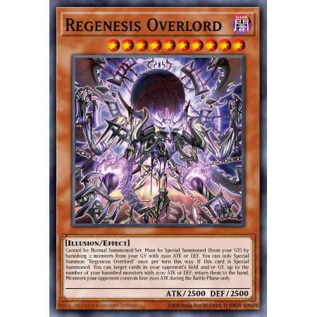 Regenesis Overlord (Super Rare)